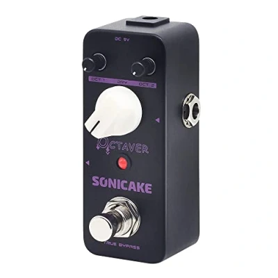 Image of SONICAKE Octave Pedal Analog Classic Guitar Bass Effects True Bypass Octaver