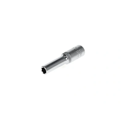 Image of GEDORE red Long socket, 1/4&quot; 6.3 mm drive, hexagonal, 5.5 AF, Tool, R41005509, Steel