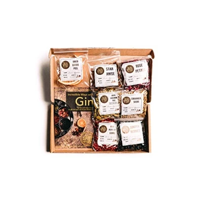 Image of Spice Kitchen Gin Infusion Botanicals Spices, Perfect for a Lover, Artisan Spices Mulling and Infusing