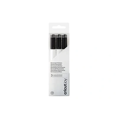 Image of Cricut Joy Permanent Markers Black 3 Pack for use with
