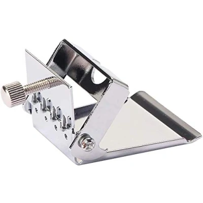 Image of 4 String Banjo Tailpiece Plate Replacement with Clamshell Design