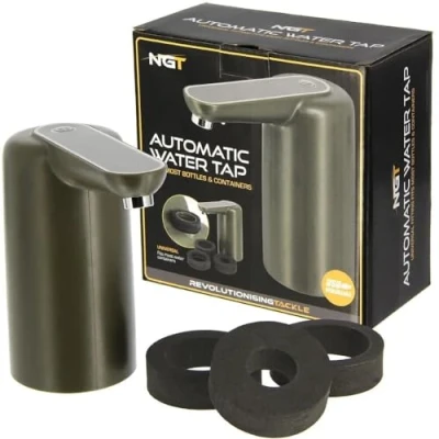 Image of NGT Automatic Water Tap for Carrier Carp Fishing Night Light USB Auto overnight