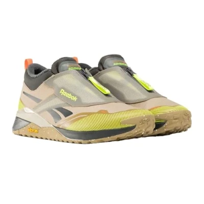 Image of Reebok Unisex Nano X4 Adventure Winter Training Shoes, Mushroom/Grey 6/ Digital Lime, 9 UK