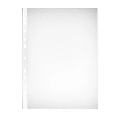 Image of Herlitz Extra Strong Polypropylene Pack of 10 A4 Plastic Poly Pockets Wallet Sleeves Clear