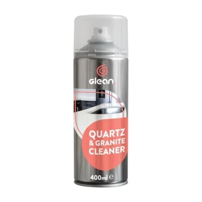 Image of GLEAN Quartz &amp; Granite Cleaner 400ml NON ABRASIVE Worktop Kitchen Streak free Foaming Clean Polish Natural Stone