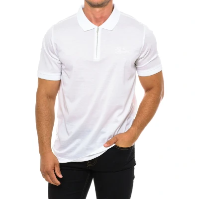 Image of Karl Lagerfeld Mens Short sleeve polo 745080 men White Size Medium