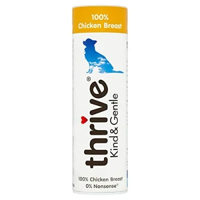 Image of Thrive Lifestyle Kind &amp; Gentle 100% Chicken Dog Treats 25g (Pack of 12)