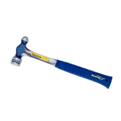 Image of Estwing E3 8BP 8oz Ballpeen Hammer with Nylon Vinyl Shock Reduction Grip