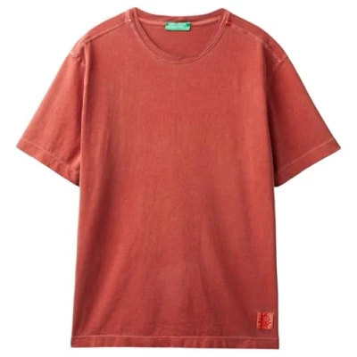 Image of United Colors of Benetton Men&#039;s T Shirt 3zitu1098, red, 3XL