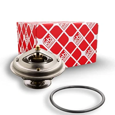 Image of 0052032975, A0052032975 Engine thermostat FEBI BILSTEIN 18292 80C with seal ring VOLKSWAGEN: GOLF 3, Corrado, Passat B3/B4 Saloon