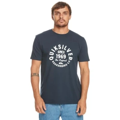 Image of Quiksilver Circled Script T Shirt for Men