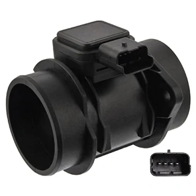 Image of 2S6Q12B579BA, 2S6Q12B579BB Mass air flow sensor FEBI BILSTEIN 43670 with housing FORD: FIESTA 6, 5, Fusion Estate, PEUGEOT: 207 Hatchback