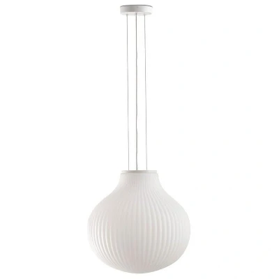 Image of Isabelle 40cm Globe Pendant Ceiling Light Matt White