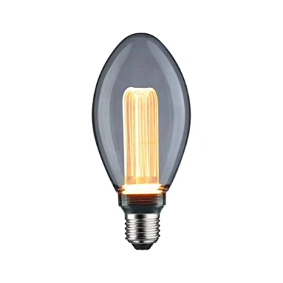 Image of Paulmann 28877 LED Light Bulb Inner Glow Edition B75 80 lm Smoked Glass 3.5 Watt 1800 K E27