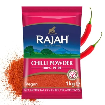 Image of Rajah Spices Chilli Powder Lal Mirch Red Hot (1kg)
