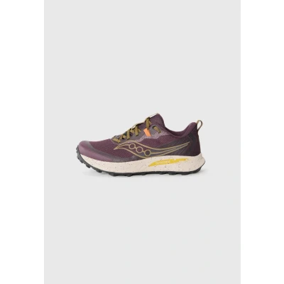Image of Saucony Peregrine 15 Trail running shoes, Men&#039;s, Size: 12, Wine/kodiak shoes