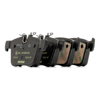 Image of LR061385, LR090707, LR095295, LR110327, LR123010 Brake pad set TEXTAR 2214101 prepared for wear warning indicator VOLVO: V90 II Estate, XC40, S90