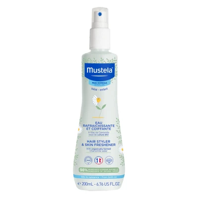 Image of Mustela PN EAU RAFRAICHISSANTE ET COIFFANTE 200 ML/PN VERFRISSEND WATER ML