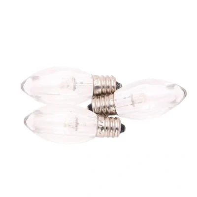 Image of Christmas Concepts® Pack of 3 Warm White Screw in Spare Bulbs 12v Replacement