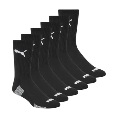 Image of PUMA Men&#039;s 6 Pack Crew Socks