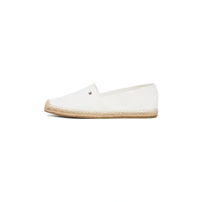 Image of Tommy Hilfiger FLAG Espadrilles, Women&#039;s, Size: 6.5, Ecru Cotton