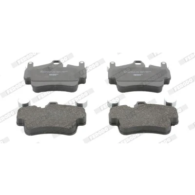 Image of 99735193903, 99735193904, 99735193905, 99735193906, 99735193907 Brake pad set FERODO PREMIER ECO FRICTION FDB4330 PORSCHE: 911 Coupe, Boxster, Cayman
