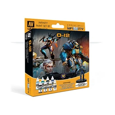 Image of AV Vallejo Model Color Set Infinity O 12 Exclusive ,VAL70239, 17 ml (Pack of 8)