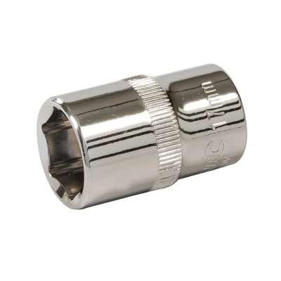 Image of Silverline Socket 1/2&quot; Drive 6pt Metric 17mm