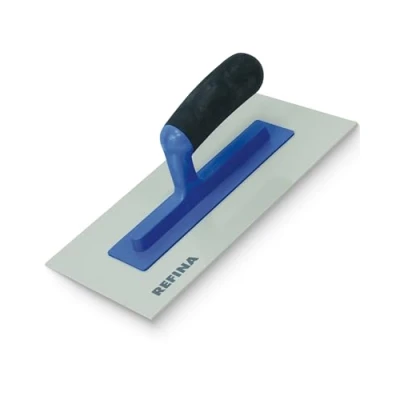 Image of Refina 231816 11 Plastic Trowel 1 2mm Grain Light Grey