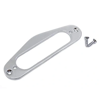 Image of Mounting Ring With Screws For Fender Stratocaster Single Coil Pickup Chrome
