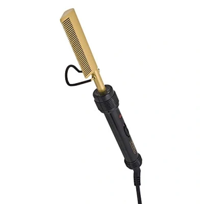 Image of Wahl Mains Operated Afro Straightening Comb Gold