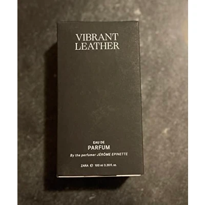 Image of Zara Vibrant Leather OUD 100ml/ 3.4 FL.OZ Mens Cologne Perfume Eau De Parfum EDP Long Lasting