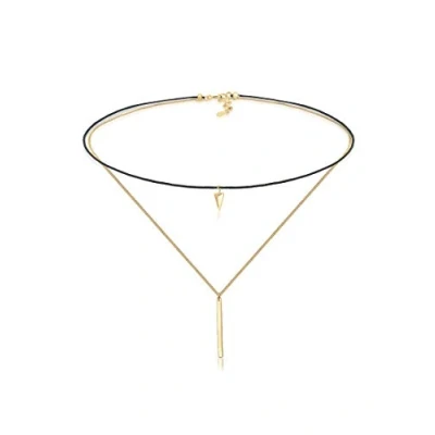 Image of Elli Women&#039;s 925 Sterling Silver Pendant Necklace 0104432418_36 36cm length