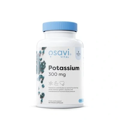 Image of Osavi Potassium, 300mg 180 Vegan caps