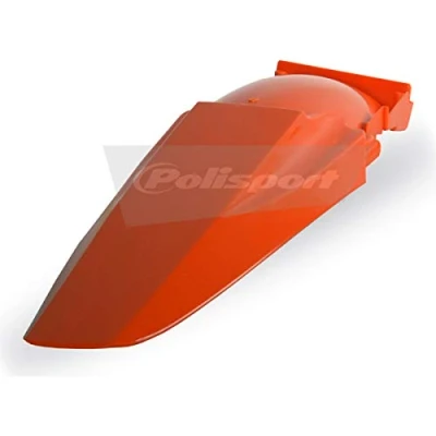 Image of Polisport KTM Rear Fender SX EXC 1998 2003 250 98 2002, Orange Motocross4u