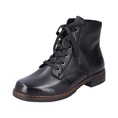 Image of Rieker Women&#039;s 75130 Fashion Boot, Black, 5 UK