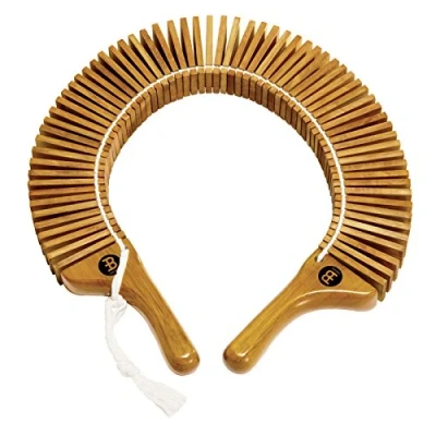 Image of Meinl Cymbals Kokiriko Sound Instrument Effect with Rattle Musical Siam Oak, Natural (KO1AM)