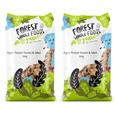 Image of Forest Whole Foods Organic Pistachios (Roasted and Salted in Shell) (500g)