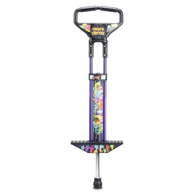 Image of Toyrific Pogo Stick Jumper for Kids Boys and Girls, Crush N’ Crittaz Design
