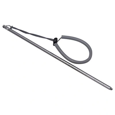 Image of VGEBY Scuba Diving Stick, Pointer Rod Underwater Lobster Stick with Landyard 35cm/13.77&#039;&#039; (Silver)