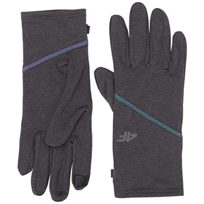 Image of 4F Gloves REU009 Jeans, Grey Melange, S