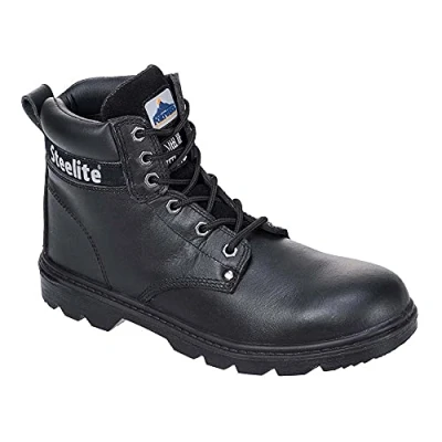 Image of Portwest Steelite Thor Boot S3 Black UK 7 EU 41