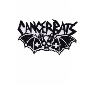 Image of Cancer Bats Hardcore Punk Band Patch Badge Embroidered Iron on Applique Accessory