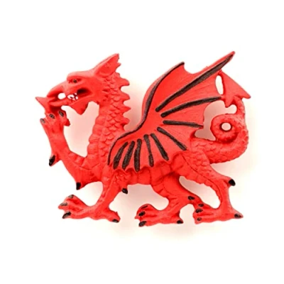 Image of Puckator Welsh Dragon Fridge Magnets Fantasy Decorative Home Accessories Strong Magnet Brittish gifts Magnetic Toys Office Supplies Whiteboard