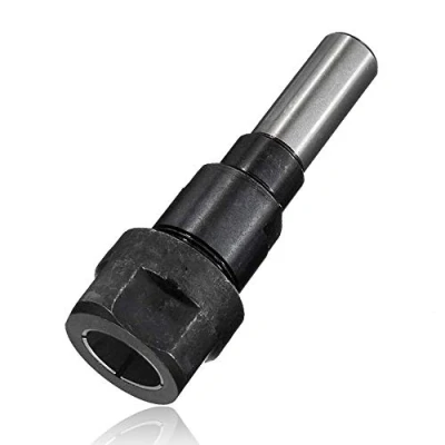 Image of Mesee 1/2 inch Shank Router Collet Extension Chuck Rod, Woodworking Milling Engraving Machine Extender Rod Holder Accepts Bits