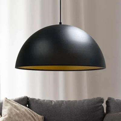 Image of bamyum Pendant Light Dining Table Ø40 cm Black Decorative Living Room Lamp E27 Metal Kitchen Hanging Bedroom Lamps