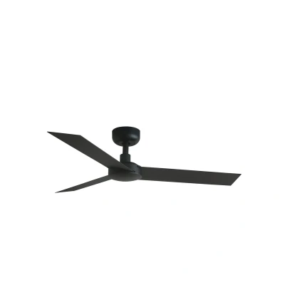 Image of Cruiser Small 3 Blade Ceiling Fan Matt Black Wiz Smart System