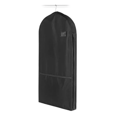 Image of Whitmor Zippered Garment Bag with Pocket,Black