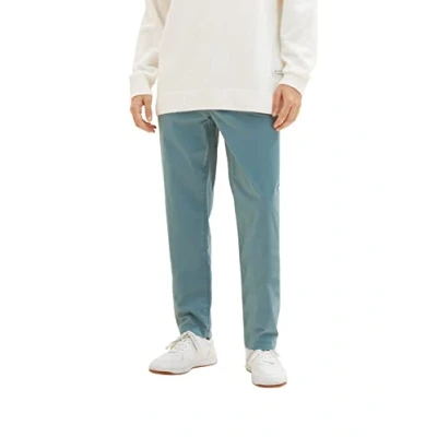 Image of TOM TAILOR Herren 1035047 Relaxed Chino Hose, 30105 Deep Bluish Green, 38
