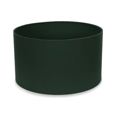 Image of Modern Forest Green Fabric Cylinder Ceiling Pendant Lampshade/Table Lamp/Floor Lamp Drum Light Shade Medium